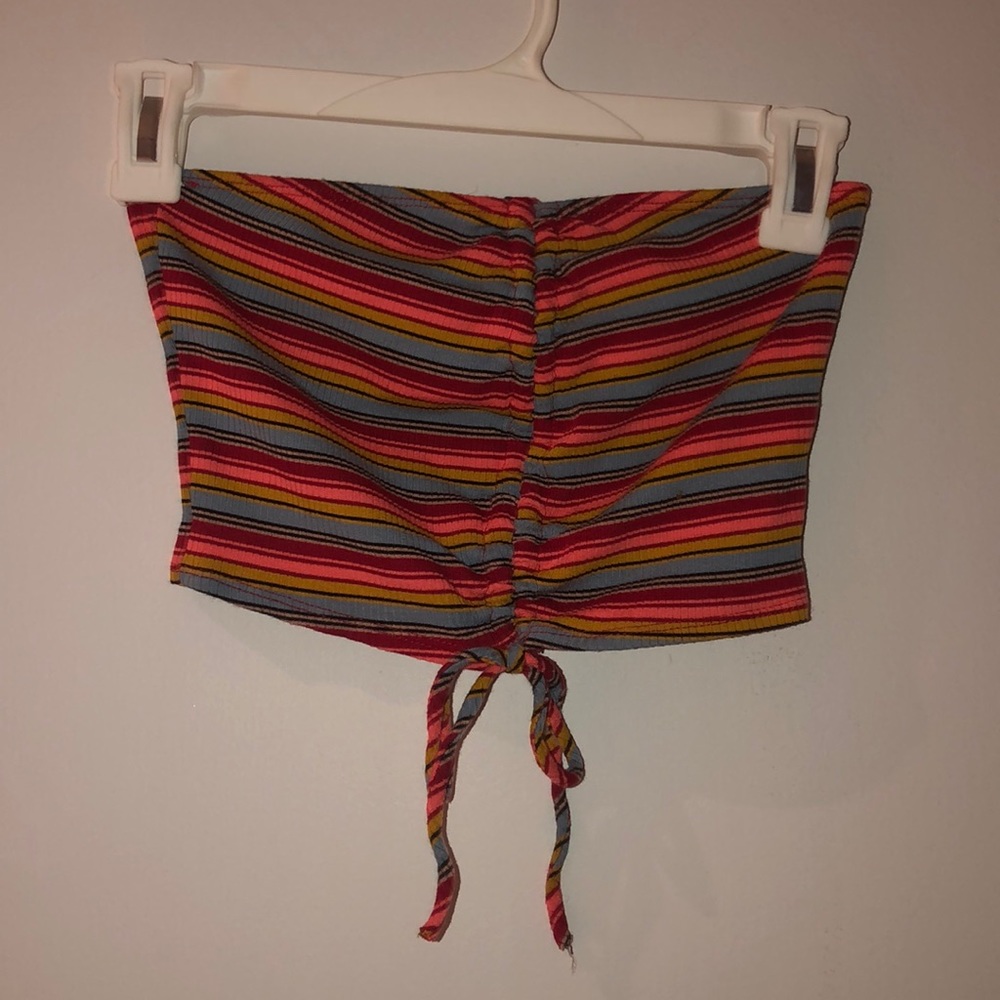 Multi-colored Tube Top